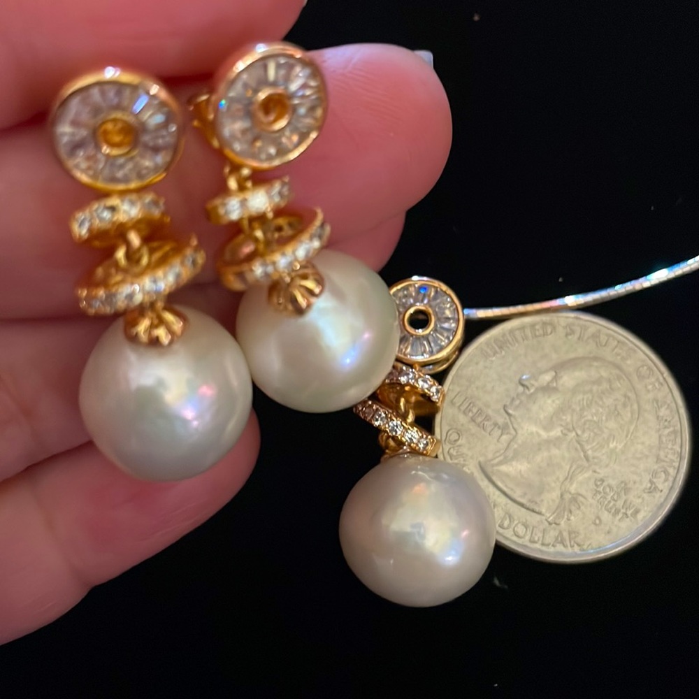 Genuine Pearl jewelry set